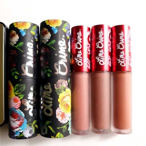 Lime Crime Other - Lime Crime Velvetines & Perlees Lipstick Bundle